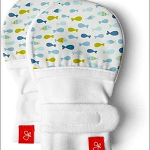 goumikids Scratch Free Baby Mittens Organic Cotton